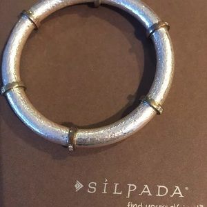 Silpada radiance bangle bracelet EUC